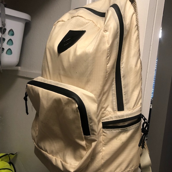 Reflective Beige Backpack Size 7x12x7 